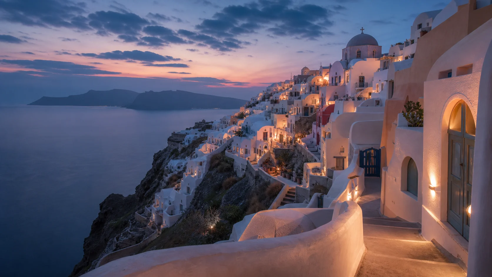 Luxury hotels in Santorini, Greece